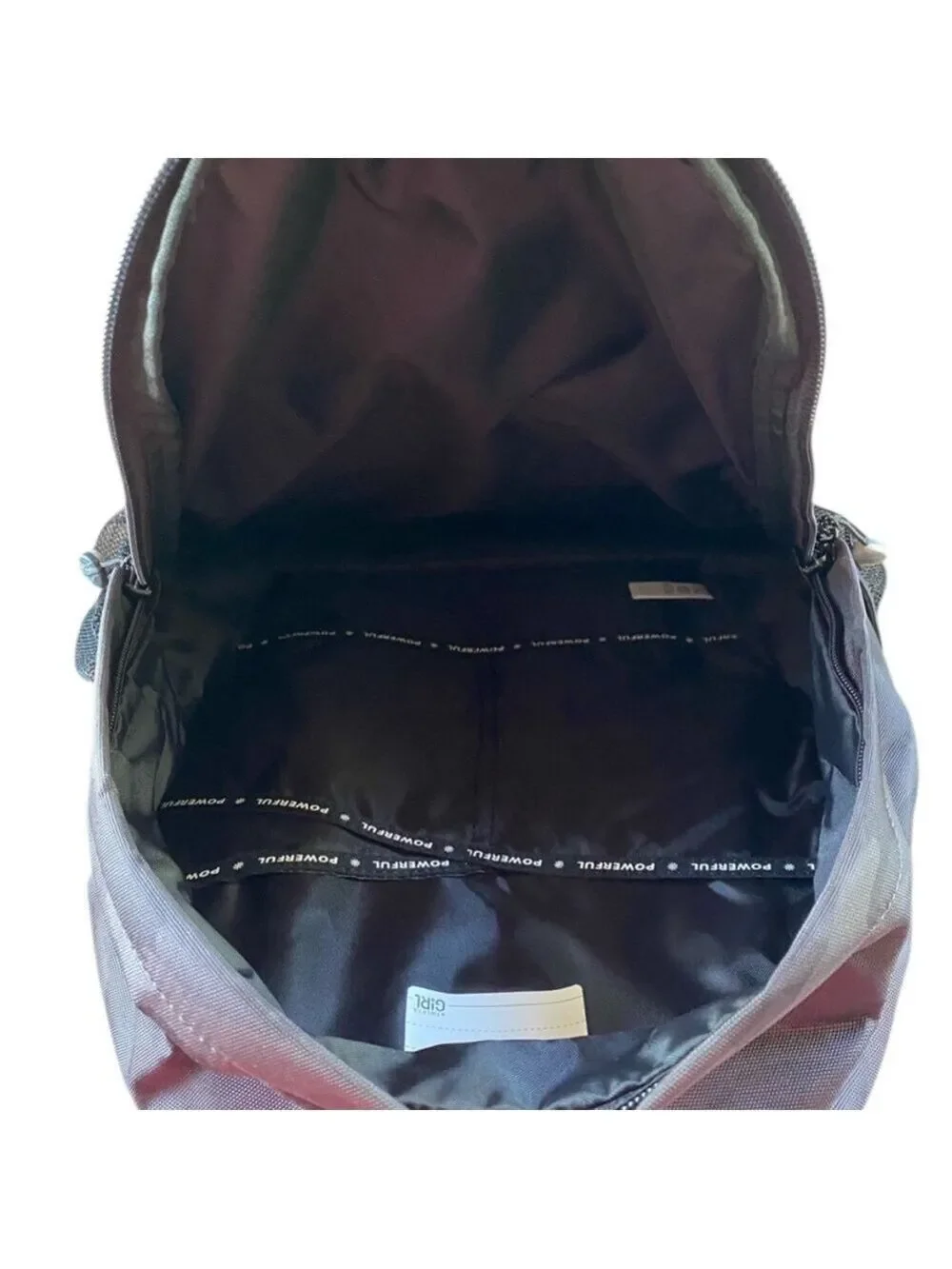Athleta Girl Dream Crazy Big Limitless Backpack School Gray Camo